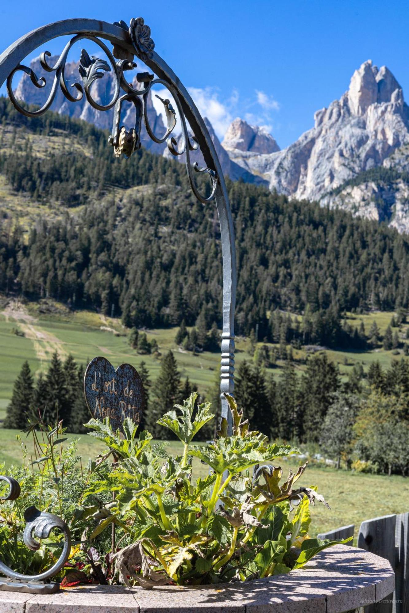 Majon De La Nona Hotell Pozza di Fassa Exteriör bild